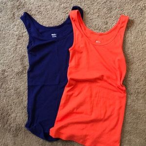 Target tanks.